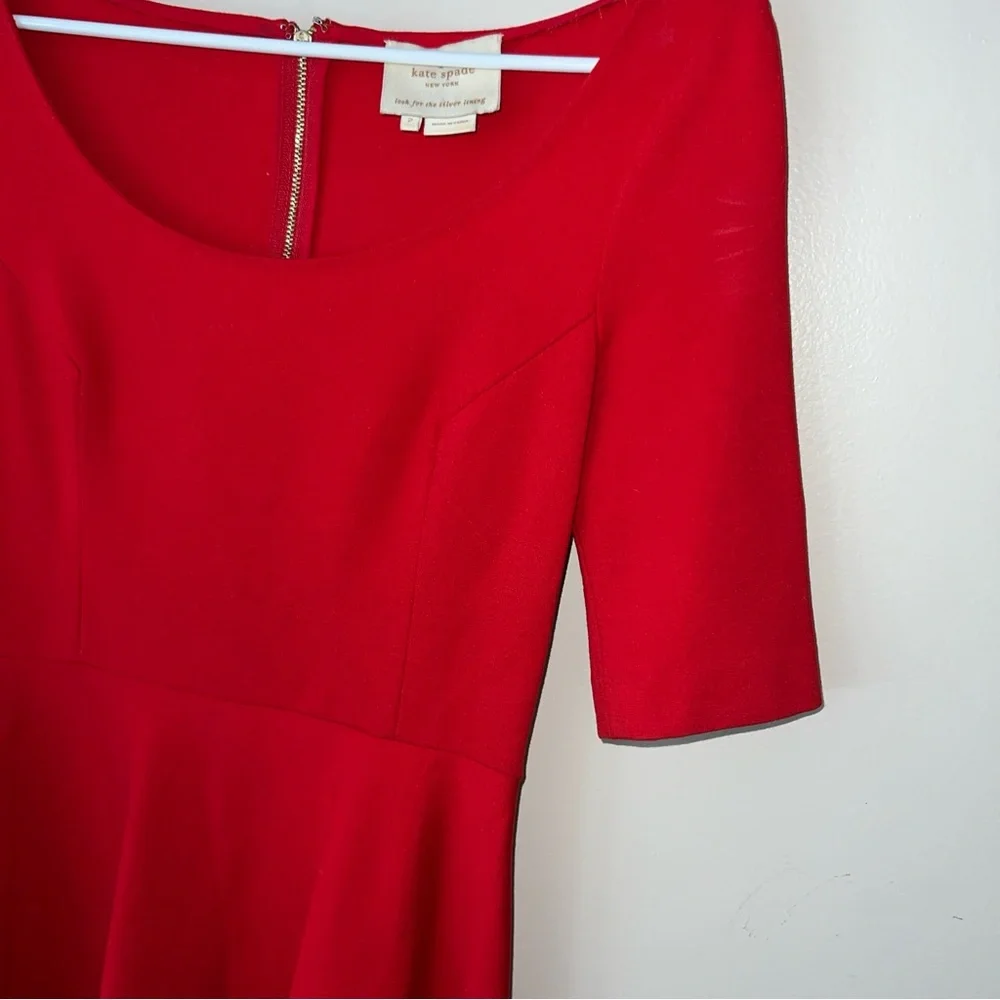 Kate Spade Red Jada Dress Women’s Size 2 ASO Taylor swift